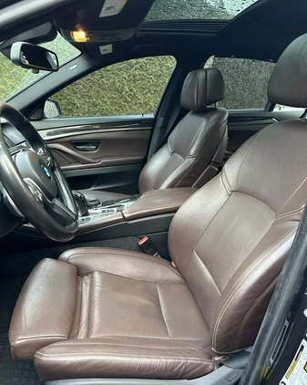 BMW Seria 5 cena 96500 przebieg: 188800, rok produkcji 2014 z Leszno małe 46